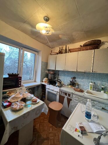 дом ипотека бишкек: 2 комнаты, 44 м², Хрущевка, 4 этаж, Косметический ремонт