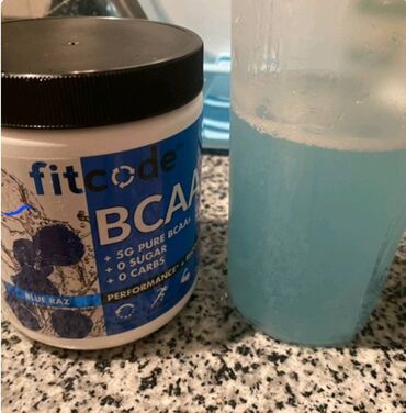 Vitaminlər və BAƏ: Fitcode bcaa голубая малина, 240 г (8,5 унции)- 25 azn fitcode bcaa