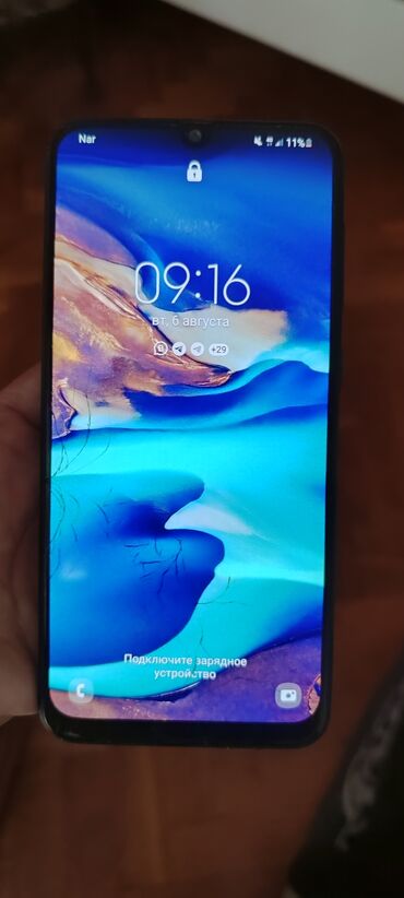 samsung a30: Samsung A30, 64 GB, rəng - Qara, Barmaq izi, İki sim kartlı, Face ID