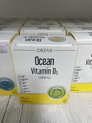 ORZAX Ocean Vitamin D3 1000 IU — витамин D3 в формате орального спрея