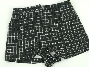 spódnice w kratę szara: Shorts, Topshop, M (EU 38), condition - Very good