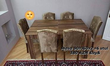 masa və oturacaq: Masa stol stul oturacaq — 1
