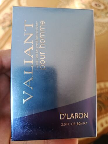 Ətriyyat: D'Laron tərəfindən istehsal olunmuş 60 ml həcmində Valiant ətri lalafo.az -da Ətriyyat: D'Laron tərəfindən istehsal olunmuş 60 ml həcmində Valiant ətri