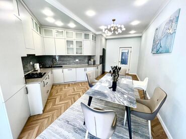 снять квартиру частный дом: 4 бөлмө, 152 кв. м, Элитка, 13 кабат, Евроремонт