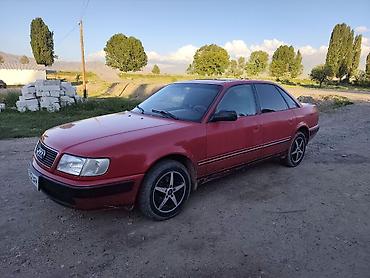 салон машины: Audi 100: 1991 г., 2 л, Механика, Бензин, Седан — 3