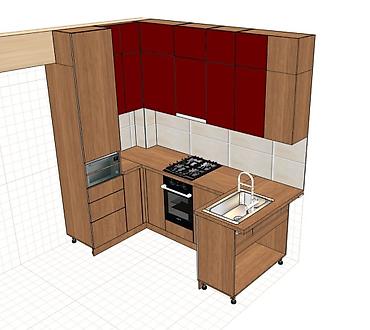 Кухонные гарнитуры: Кухонный гарнитур, Новый, МДФ, Бесплатная доставка — 27