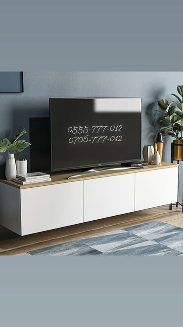 Тумбы и подставки для телевизора: Подставка для телевизора в наличии и на заказ. Материал - ЛДСП пр — 16