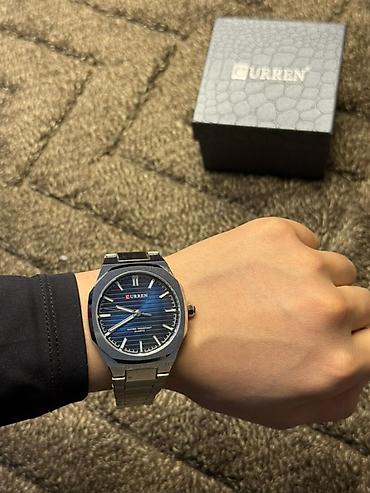 Классические часы: Классические часы часы, Curren, Водонепроницаемые, Мужские — 9