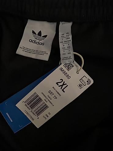 Шымдар: Эркектердин шымы, 2XL, Adidas, Жаңы, түсү - Кара, Өзү алып кетүү — 5