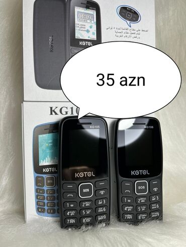 Əntiq vazalar: Kgtel sadə telefon Nokia dizayn Yeni 6 ay zemanət