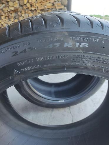 спортивный резина: Комплект из 4 летних шин Michelin Размеры: - Пара задних: 275/40 R18 — 4