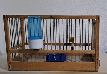 pantalone saten braon: Mini kavez za ptice