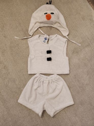 детские костюмы на прокат: Детский карнавальный костюм «Снеговик»,"Олаф" (набор из 3