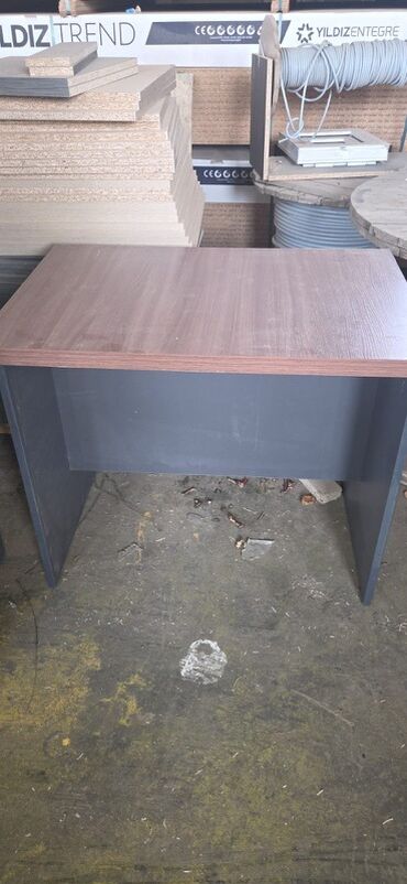Sifarişlə ofis dəst mebeli: Mebel istehsalı və quraşdırma xidməti - Ofis masaları: İki rəngli — 49