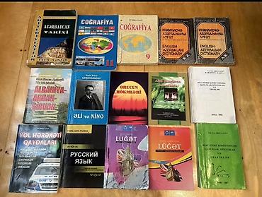 Kitablar və jurnallar: Mövzu: Müxtəlif fənlər və dillər üzrə kitab toplusu Təsvir: - Dillər — 3
