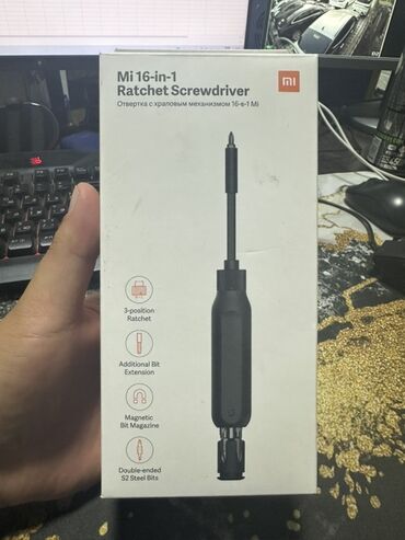 Ручные инструменты: Отвертка Mi 16‑in‑1 Ratchet Screwdriver - Храповый механизм с 3