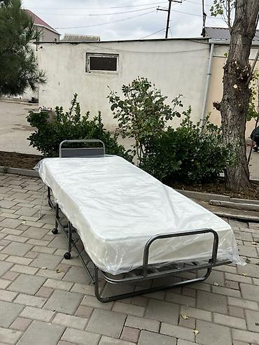 dövməli dəmir yataqları: Yığılabilən çarpayı – yaylı matrassla - Tip: tək nəfərlik qatlanan — 6