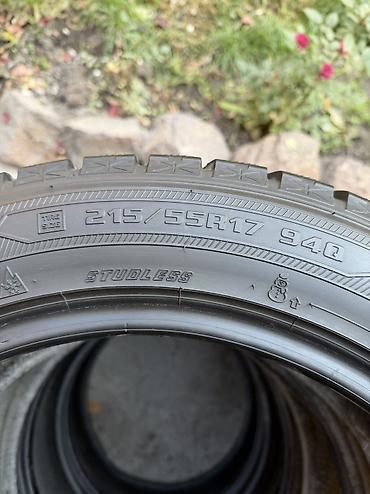 r17 225: Шины 215 / 55 / R 17, Зима, Б/у, Комплект, Легковые, Япония, GoodYear — 3