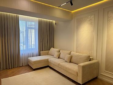 binar: 1 комната, 43 м², Асанбай мкр Элитка, 7 этаж, Дизайнерский ремонт — 2