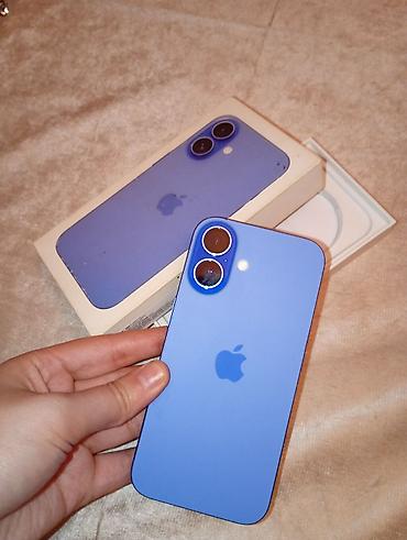 mini iphone: IPhone 16, 128 GB, Mavi, Face ID — 1