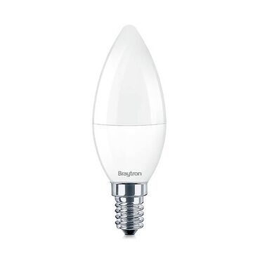 devit 3 ampul qiyməti: Lampa Şam LED BRAYTRON BRY-ADVANCE-9W-E14-C37-3000K-IP20 Brend