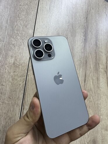 ayfon 12 pro max qiymeti: IPhone 15 Pro Max, 256 GB, Natural Titanium, Face ID