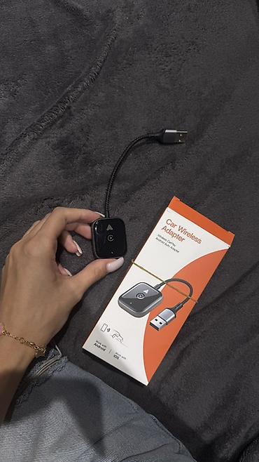 iphone cable: Беспроводной адаптер для CarPlay/Android Auto - Преобразует проводной — 2