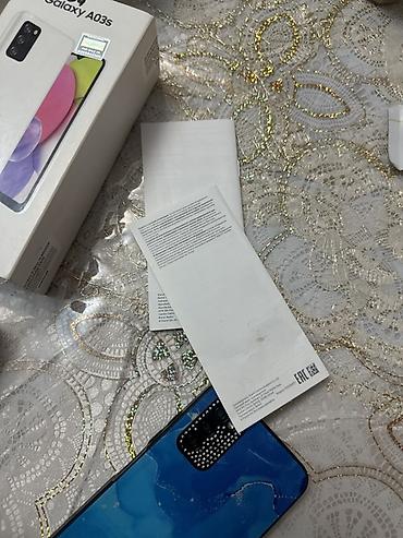 samsung a0: Samsung Galaxy A03s, 64 GB, rəng - Ağ, İki sim kartlı — 1