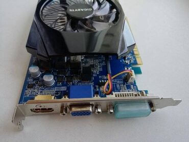 Masaüstü kompüterlər və iş stansiyaları: Videokart Gigabyte GeForce GT 630, < 4 GB