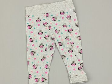 body niemowlęce disney: Spodnie dresowe, Disney, 9-12 m, stan - Bardzo dobry