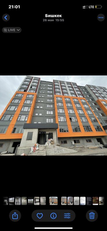 соклук дом: 3 комнаты, 89 м², 108 серия, 7 этаж, ПСО (под самоотделку)