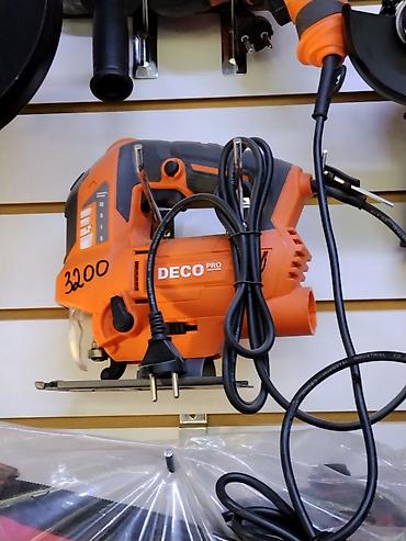 купить лобзик по дереву: Лобзик электрический DECO PRO (сетевой) - Тип: маятниковый лобзик для — 1