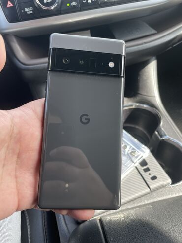 Уюлдук телефондор: Google Pixel 6 Pro, 128 ГБ, түсү - Кара, 2 SIM