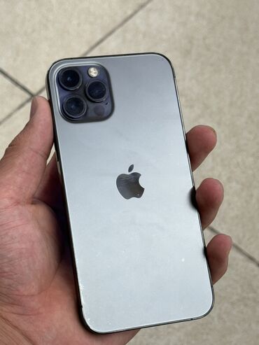 купить ipod touch 7: IPhone 12 Pro, Б/у, 128 ГБ, Graphite, Защитное стекло, 94 %