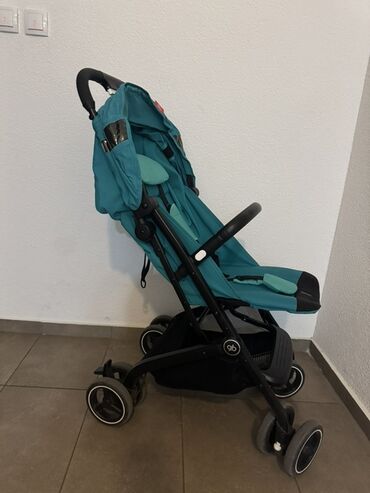 frotir pidžame za djecu: Dečja kolica GB All terrain u tirkiznoj boji, pogodna za svakodnevnu