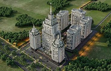4 комнаты, 164 м², Асанбай мкр Элитка, 5 этаж, ПСО (под самоотделку)