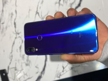 redmi 11 т: Redmi, Redmi Note 7, Колдонулган, 64 ГБ, түсү - Көк, 1 SIM, 2 SIM