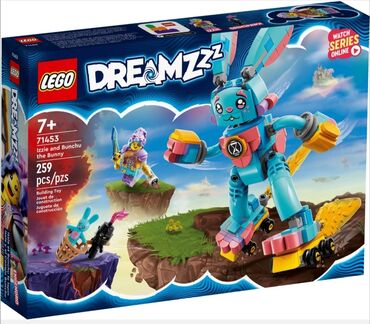 razvivajushhie igrushki dlja detej 7 mesjacev: Lego Dreamzzz 71453Иззи и кролик 🐰 рекомендованный возраст 7+, 259