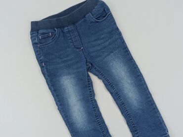 czarne jeansy z lampasem: Jeans, Dopo Dopo, 1.5-2 years, 92, condition - Very good