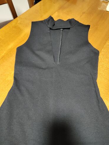uska haljina ispod kolena: S (EU 36), color - Black, Evening, Other sleeves