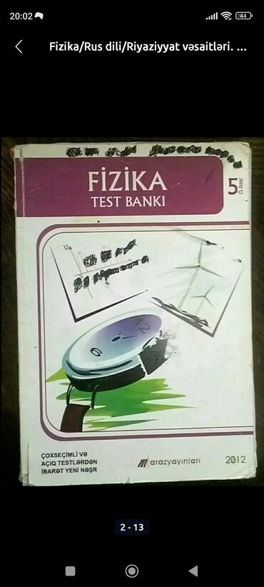 Tədris ədəbiyyatı: 🔵 Rus dili/Riyaziyyat/Fizika vəsaitləri. Ün. Yeni Yasamal 
📎 7 — 11