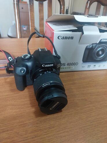 Fotokameralar: Canon eos 4000 D yenidir