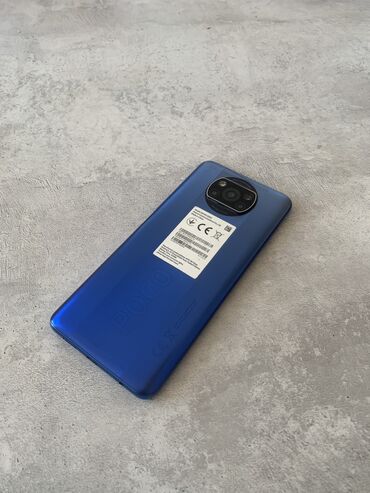 телефоны для игры: Poco X3 Pro, Новый, 256 ГБ, цвет - Синий, 1 SIM, 2 SIM