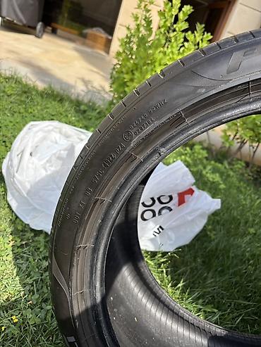 Təkərlər: İki ədəd Pirelli Pzero PZ4 Ulduzlu təkər (BMW üçün) Radius təkər — 6