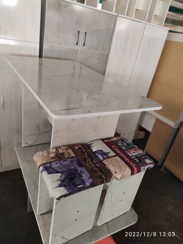 Кухонные столы и стулья: Кухонный стол и стул, Новый, Бесплатная доставка, цвет - Бежевый — 14