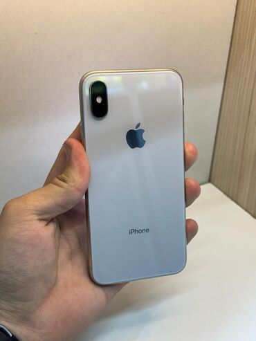 nothing phone 1 купить бишкек: IPhone X, Б/у, 256 ГБ, Белый, Защитное стекло, Чехол, 100 %