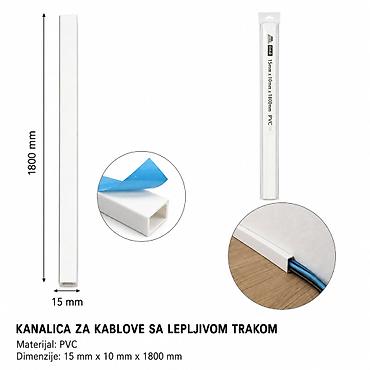 Electrical Materials: KMT Žičani kanali sa plavom trakom 2385606 - Tip: Kanalica za kablove — 1