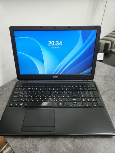 acer aspire core i5: Ноутбук, Acer, 4 ГБ ОЭТ, Intel Core i5, 15.6 ", Колдонулган, Татаал эмес тапшырмалар үчүн, эс тутум SSD