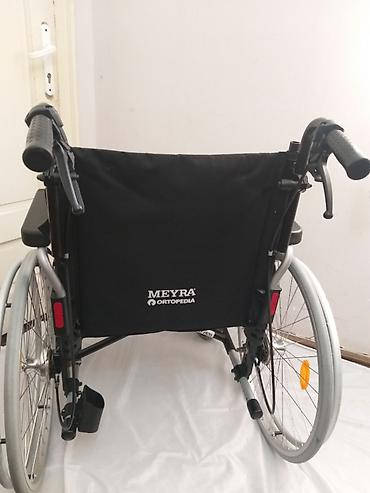 Invalidska kolica: Nemacka aluminijumska invalidska kolica poznate marke MEYRA, novi — 4
