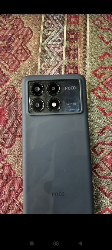 Poco: Poco X6 Pro 5G, 512 GB, rəng - Qara, Face ID, Barmaq izi